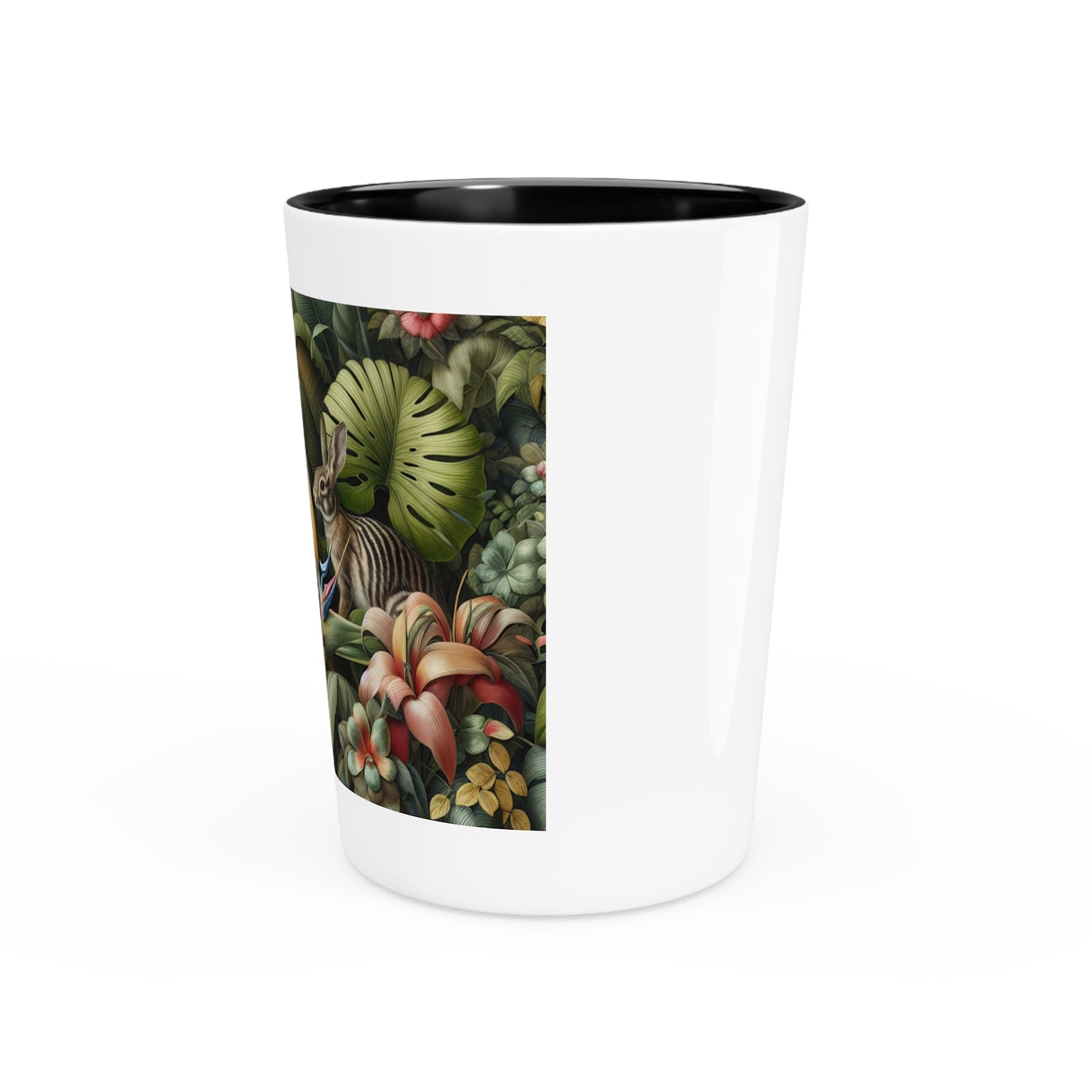 Shot Glass - Rainforest Rabbit Outing