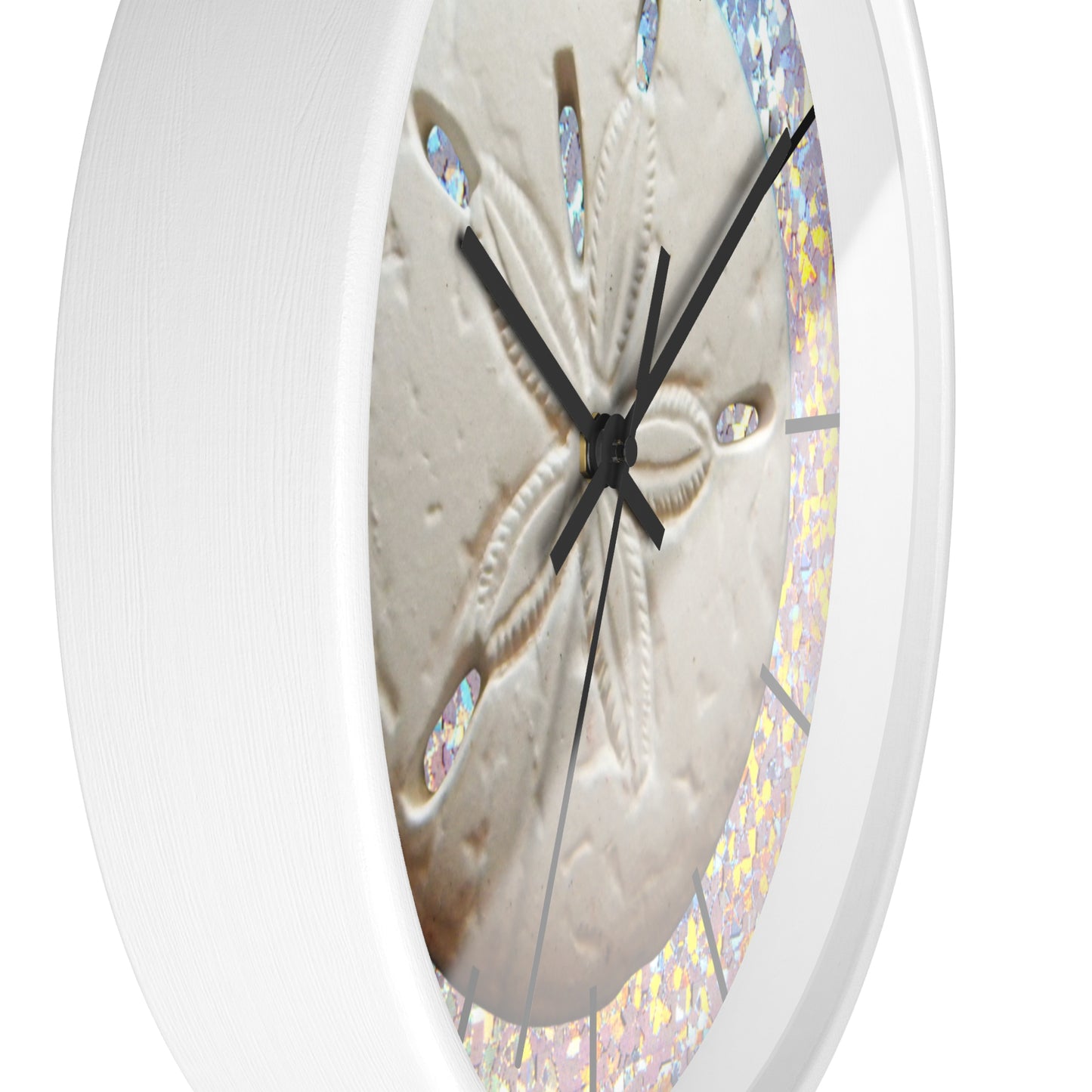 Wall Clock, Disco Sand Dollar, Hands/Base Variants