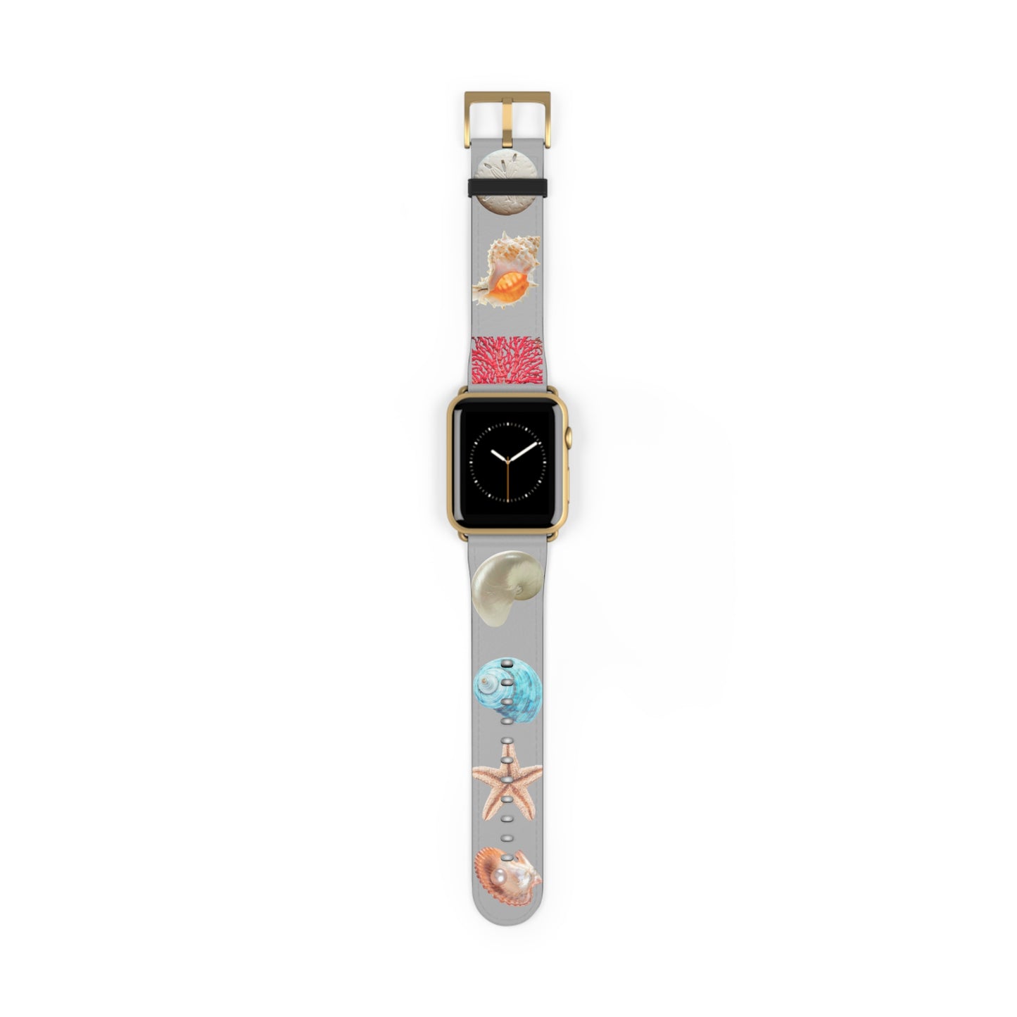 Apple Watch Band - Real Seashell Collection, lt.grey