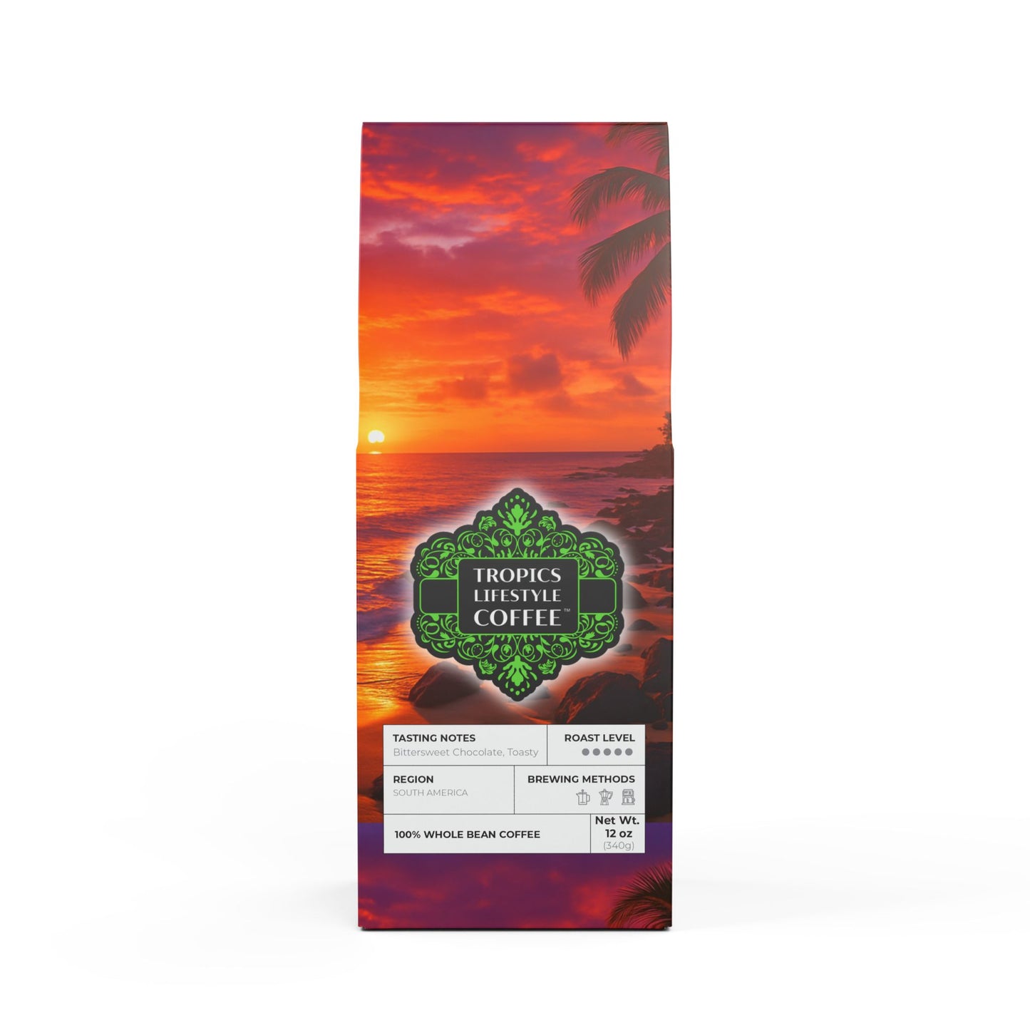 Black Coral Blend™ (Dark French Roast) Specialty Grade Craft Coffee / Ember Island