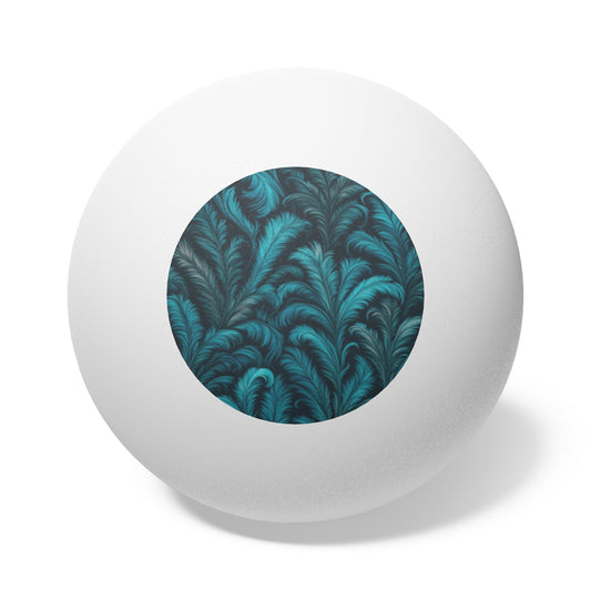 Tropical Paradise Ping Pong Balls - 6 Pack with Rocco Turquoise