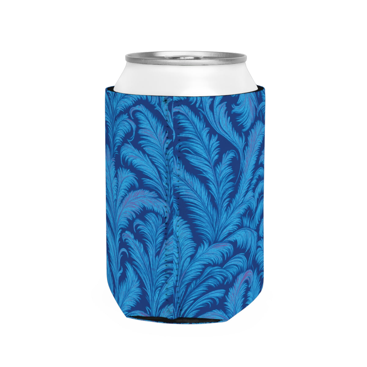 Rocco Blues/Dark Blue Can Cooler Sleeve - Perfect for Outdoor Picnics