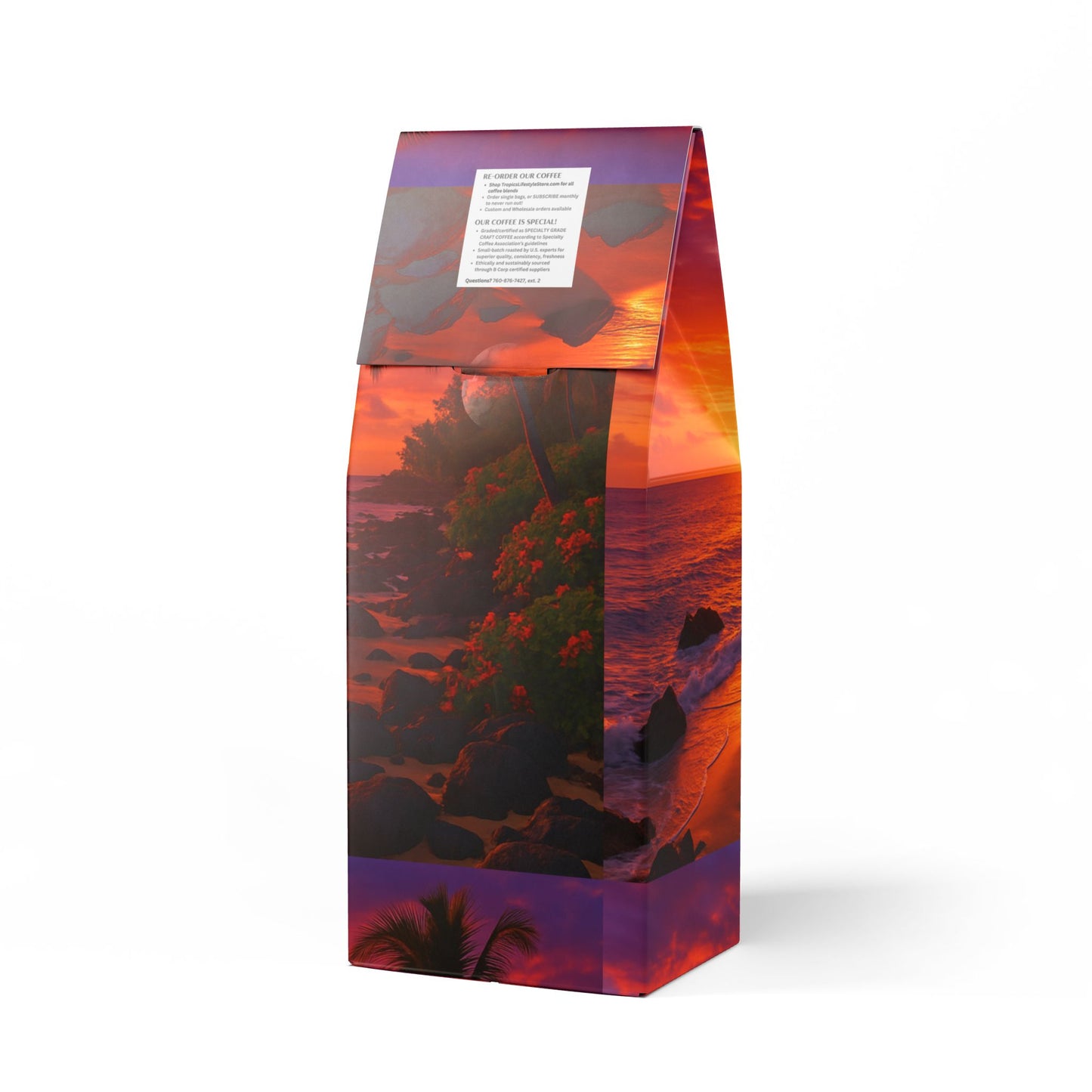 Black Coral Blend™ (Dark French Roast) Specialty Grade Craft Coffee / Ember Island
