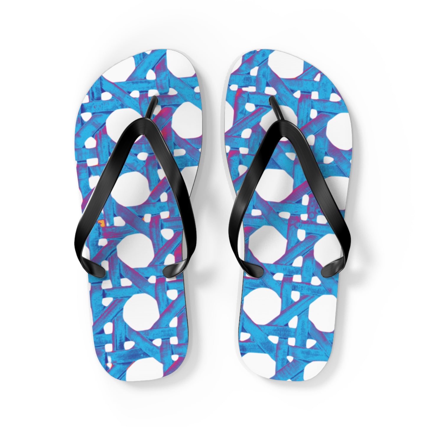 Flip Flops - Beach Chair Wicker, Amethyst