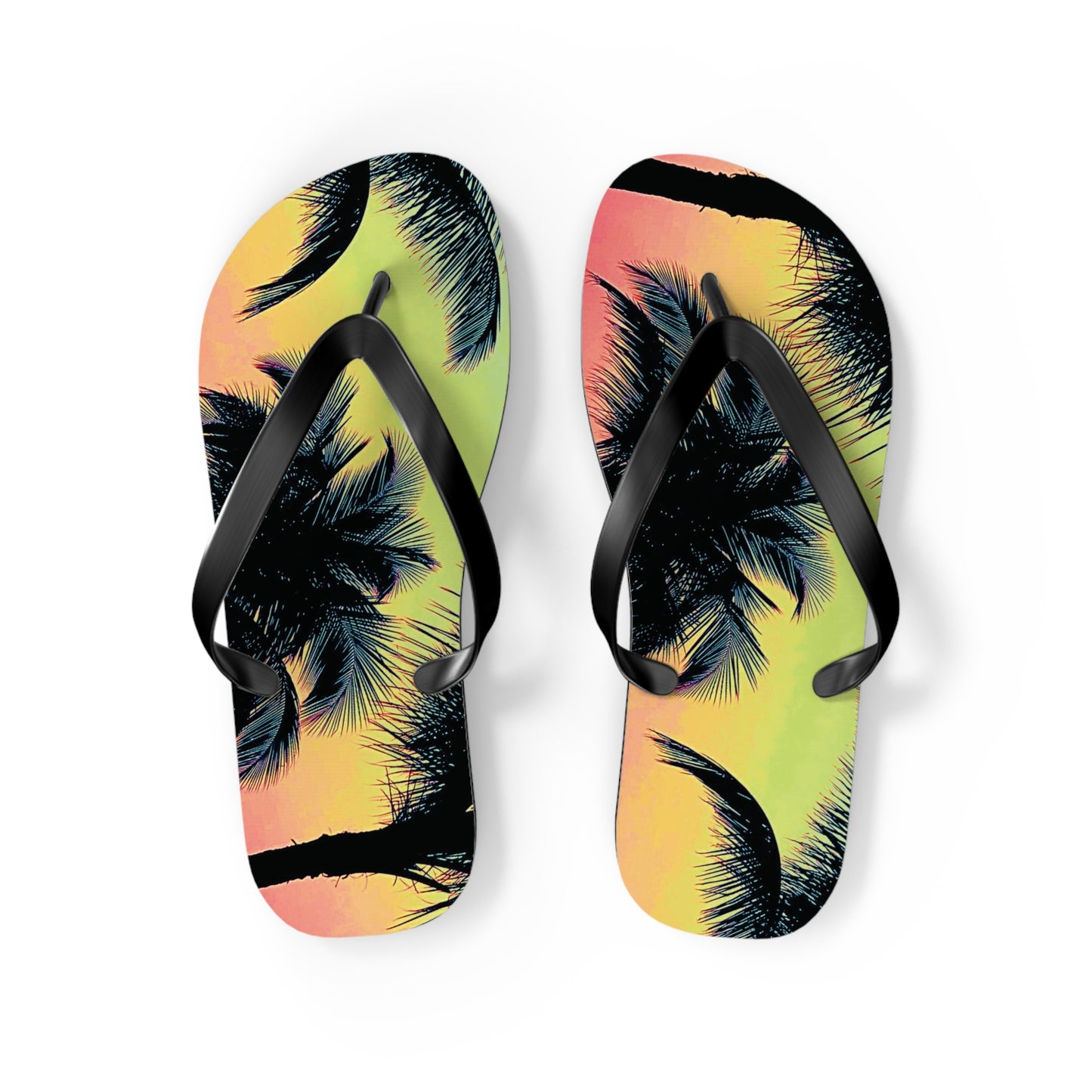 Flip Flops - Palm Glow Sangria