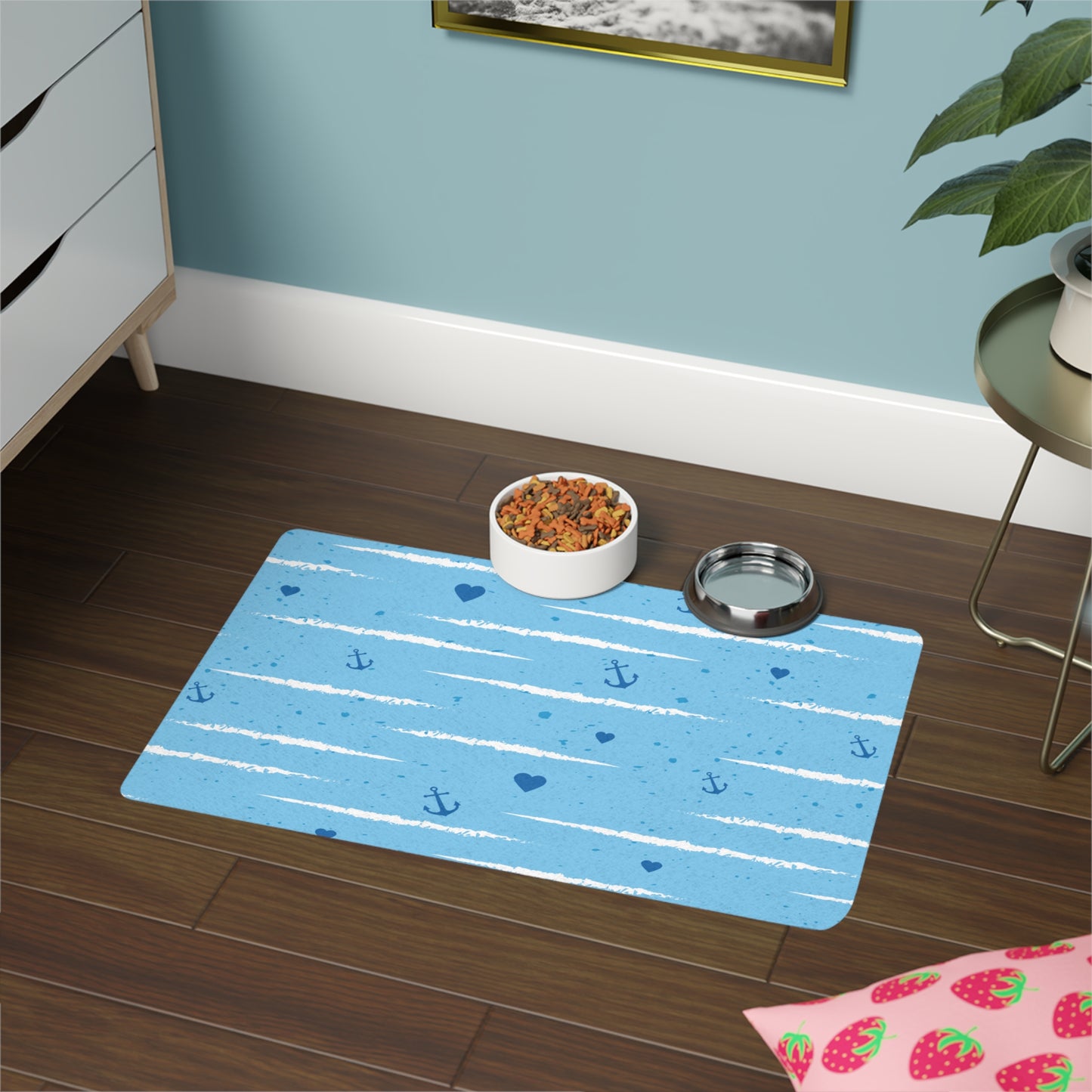 Pet Food Mat (12x18) - Sailing