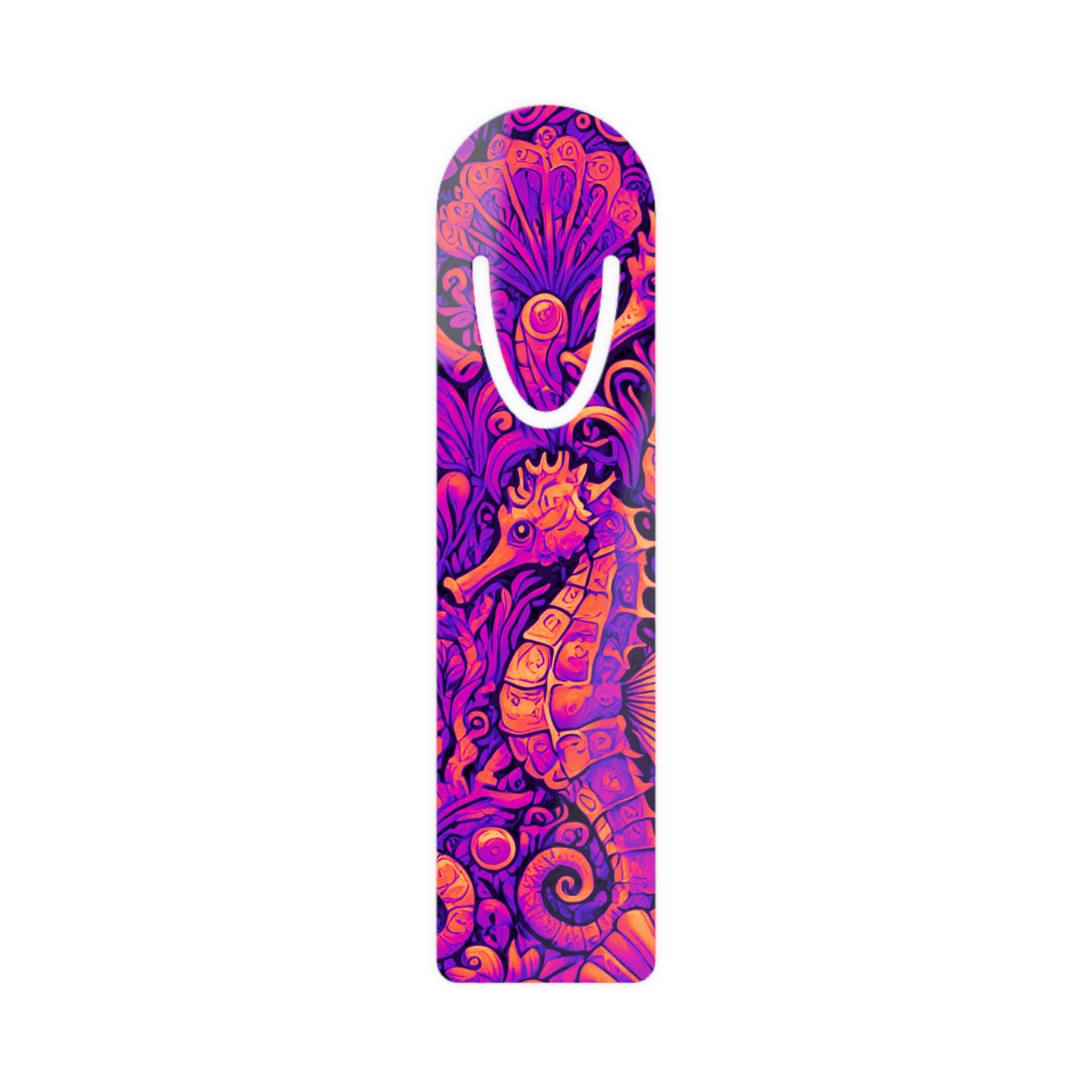 Bookmark - Aluminum, Sally the Seahorse / Heatwave