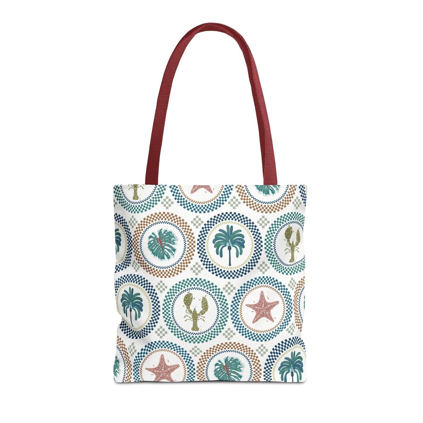 Mosaic Tropi Sealife Tote Bag - 3 Sizes