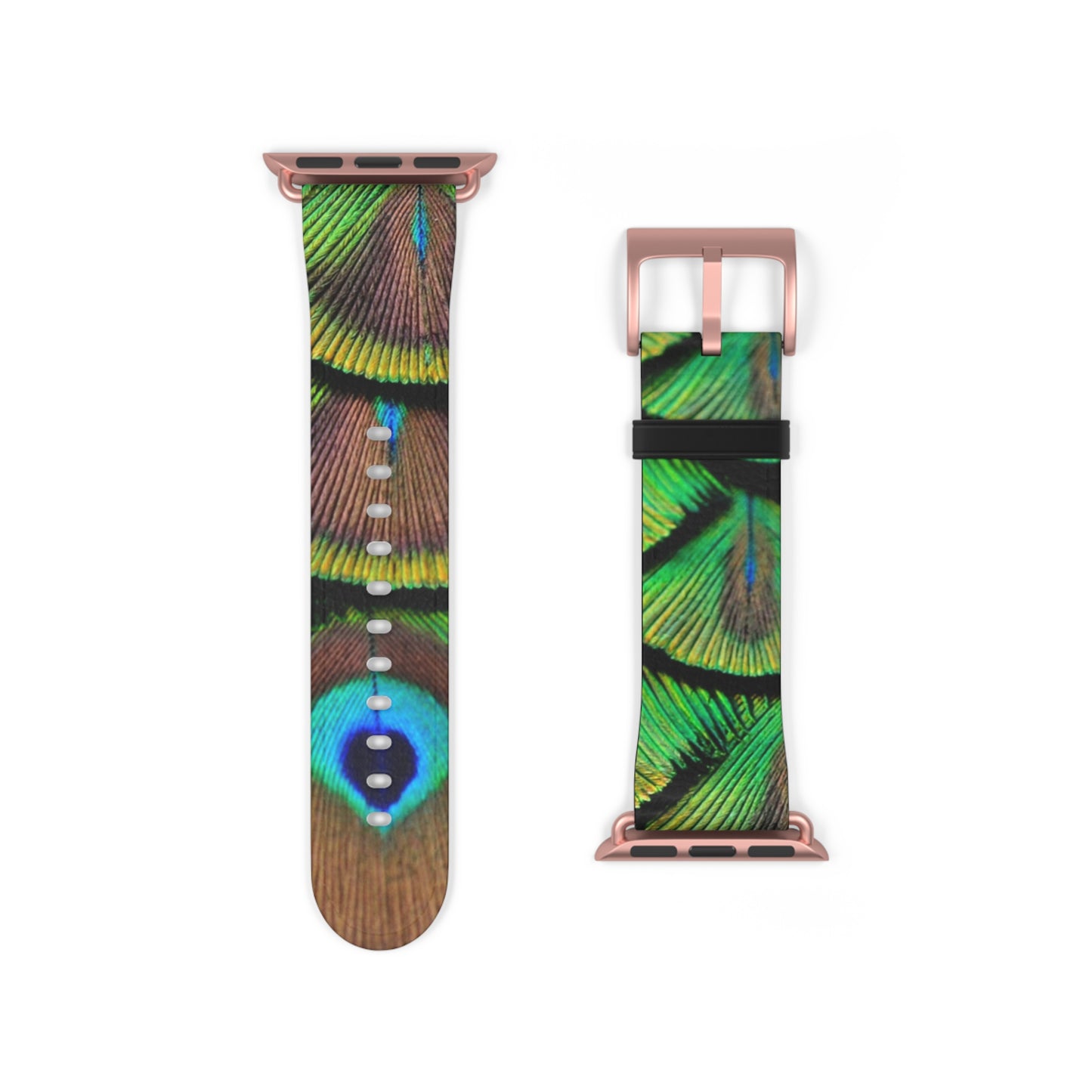 Apple Watch Band - Peacock Feather Party