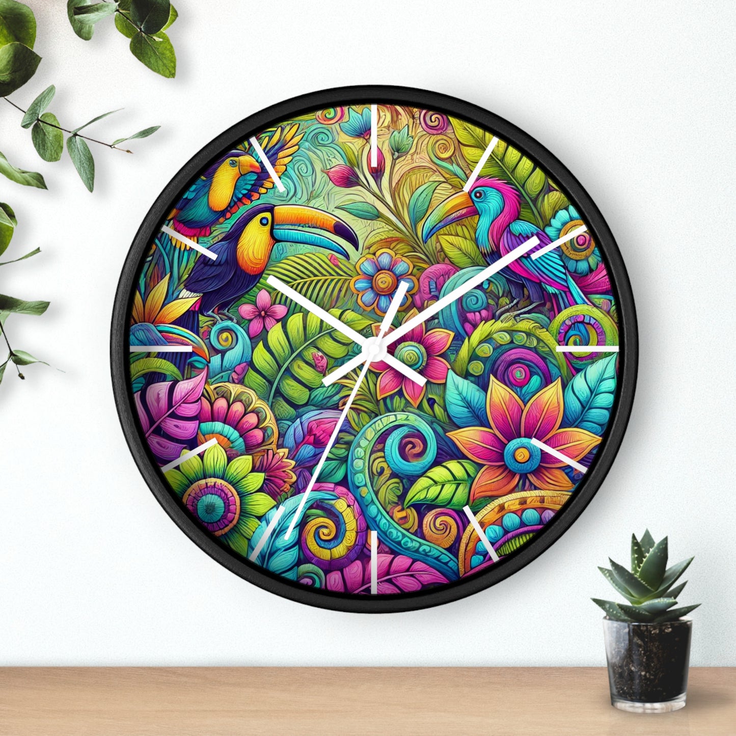 Wall Clock, Rainforest Music, White Separators