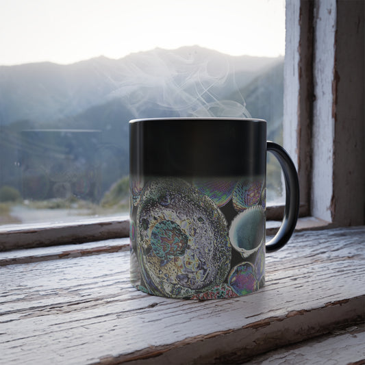 Color Morphing Mug, 11oz, Heatwave Shell Collection