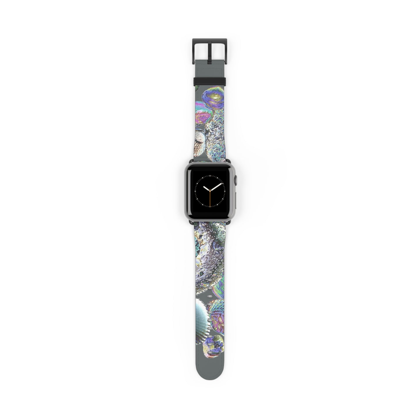 Apple Watch Band - Heatwave Seashell Collection, dark grey