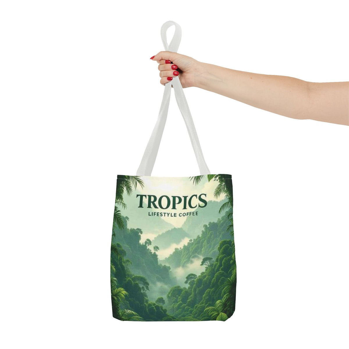 Rainforest Vistas Coffee Tote Bag - 3 Sizes