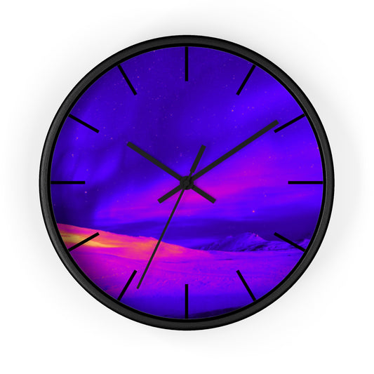 Wall Clock, Cold Ocean Lights/Midnight, Hands/Base Variants