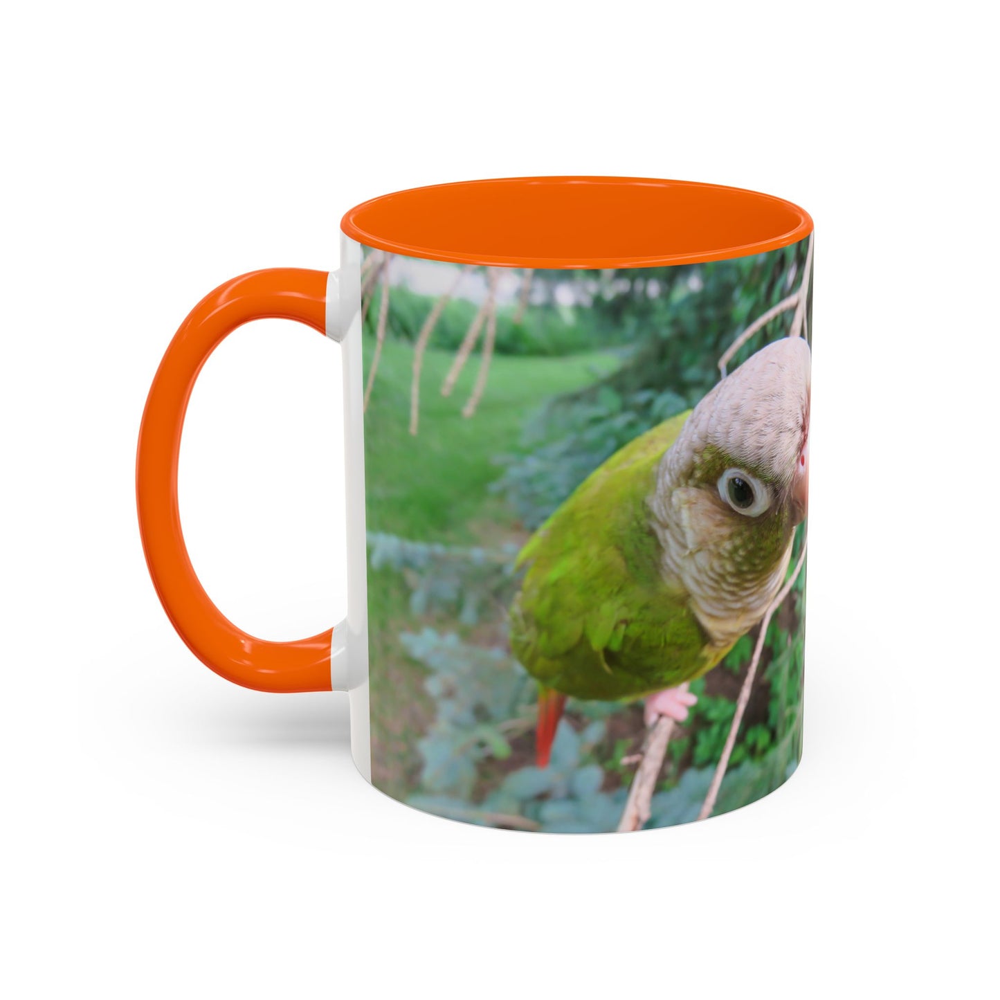 Parrot Accent Coffee Mug (11, 15oz), 8 Colors - Same Snarky Attitude