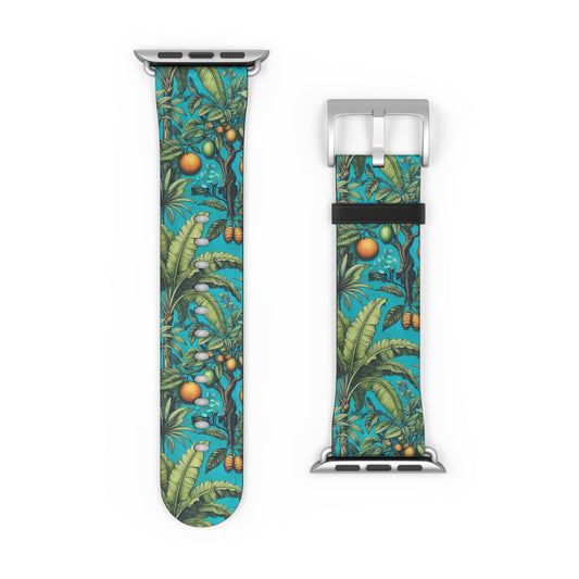 Apple Watch Band - Tropical Fruit, Turquoise