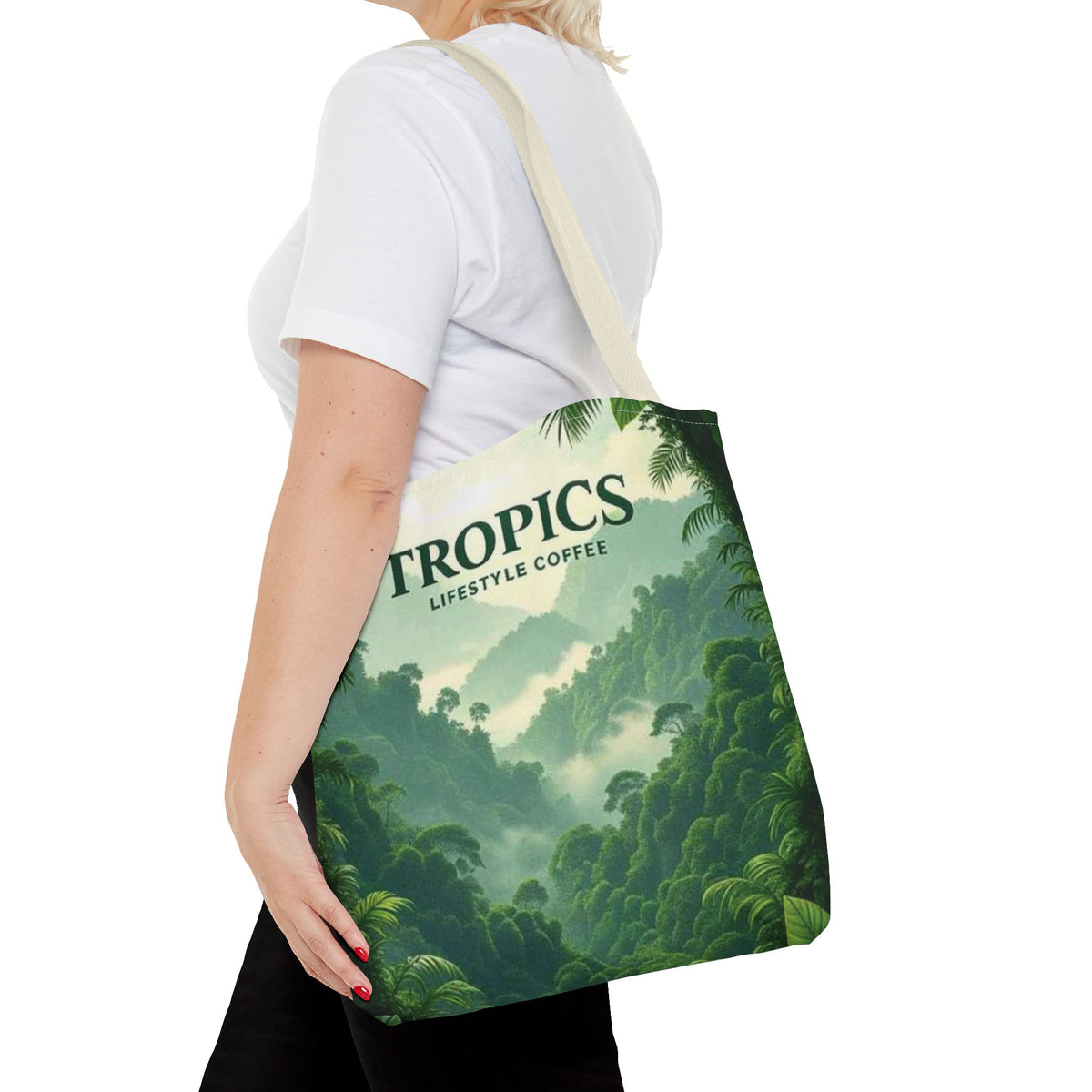 Rainforest Vistas Coffee Tote Bag - 3 Sizes