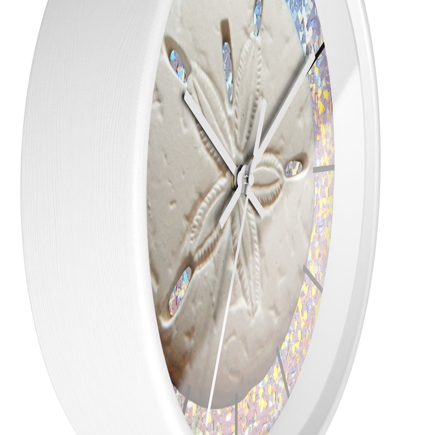 Wall Clock, Disco Sand Dollar, Hands/Base Variants