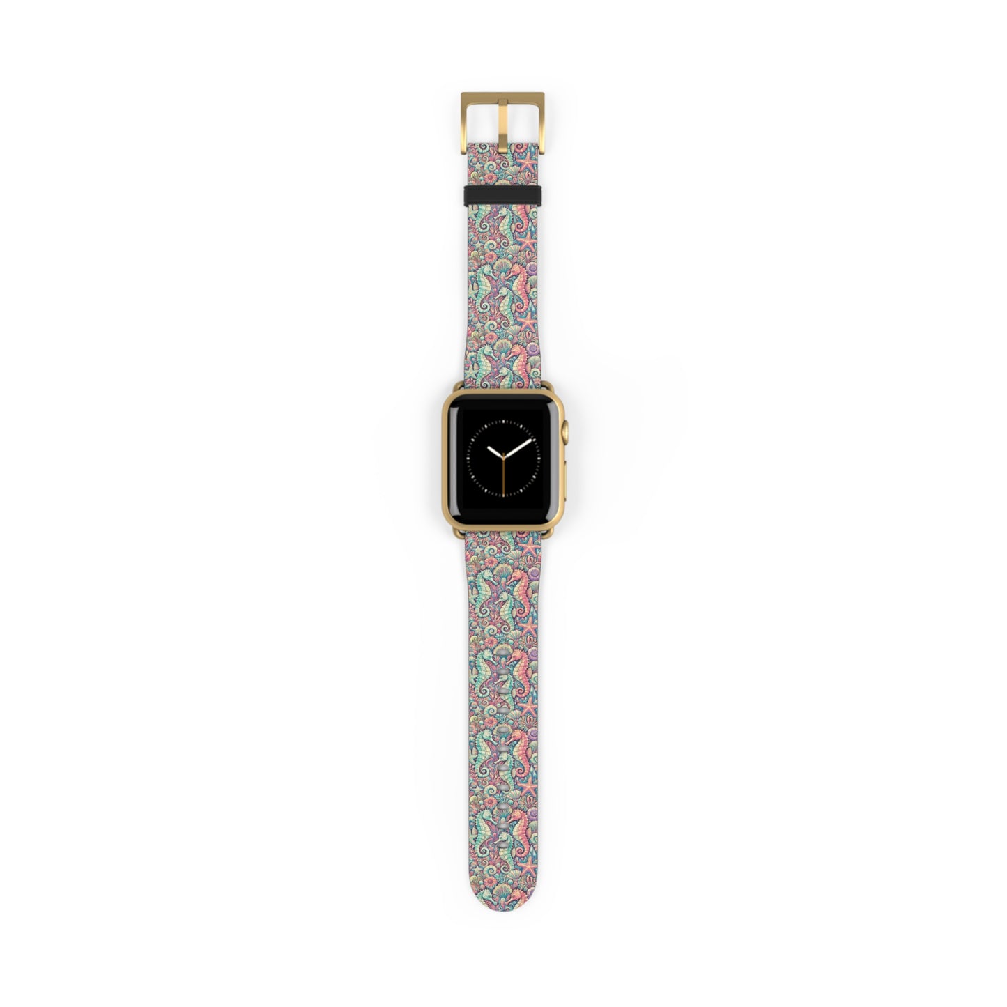 Apple Watch Band - Tropical Seahorse Trio, Retro