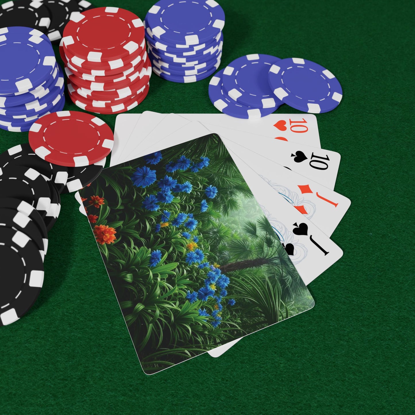 Poker Playing Cards - After a Rainforest Rain