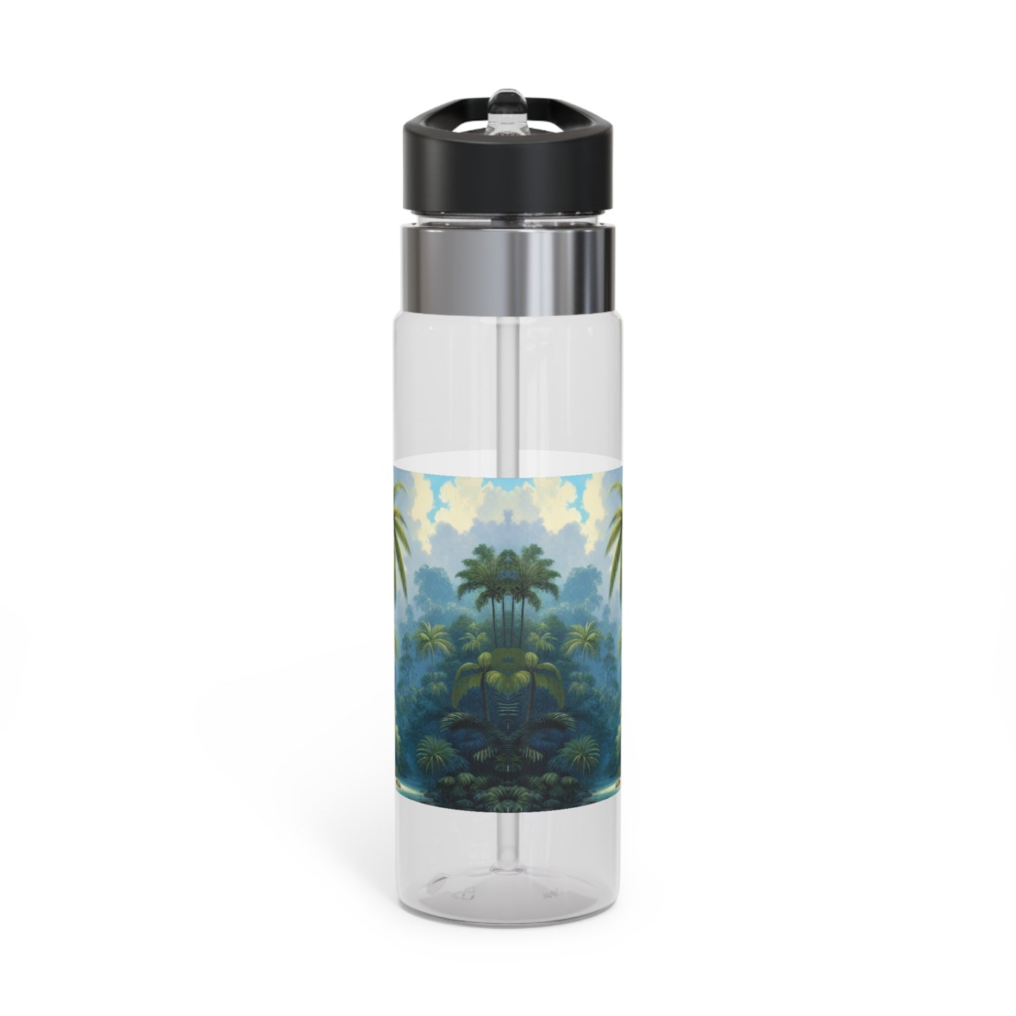 Tropical 20oz Tritan Sport Water Bottle -  Leakproof, Lightweight, BPA-Free / Sleeping Beauties