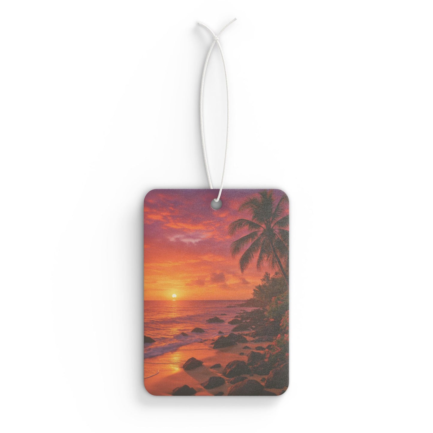 Ember Island Car Air Freshener - Vibrant Tropical Aromatic Décor