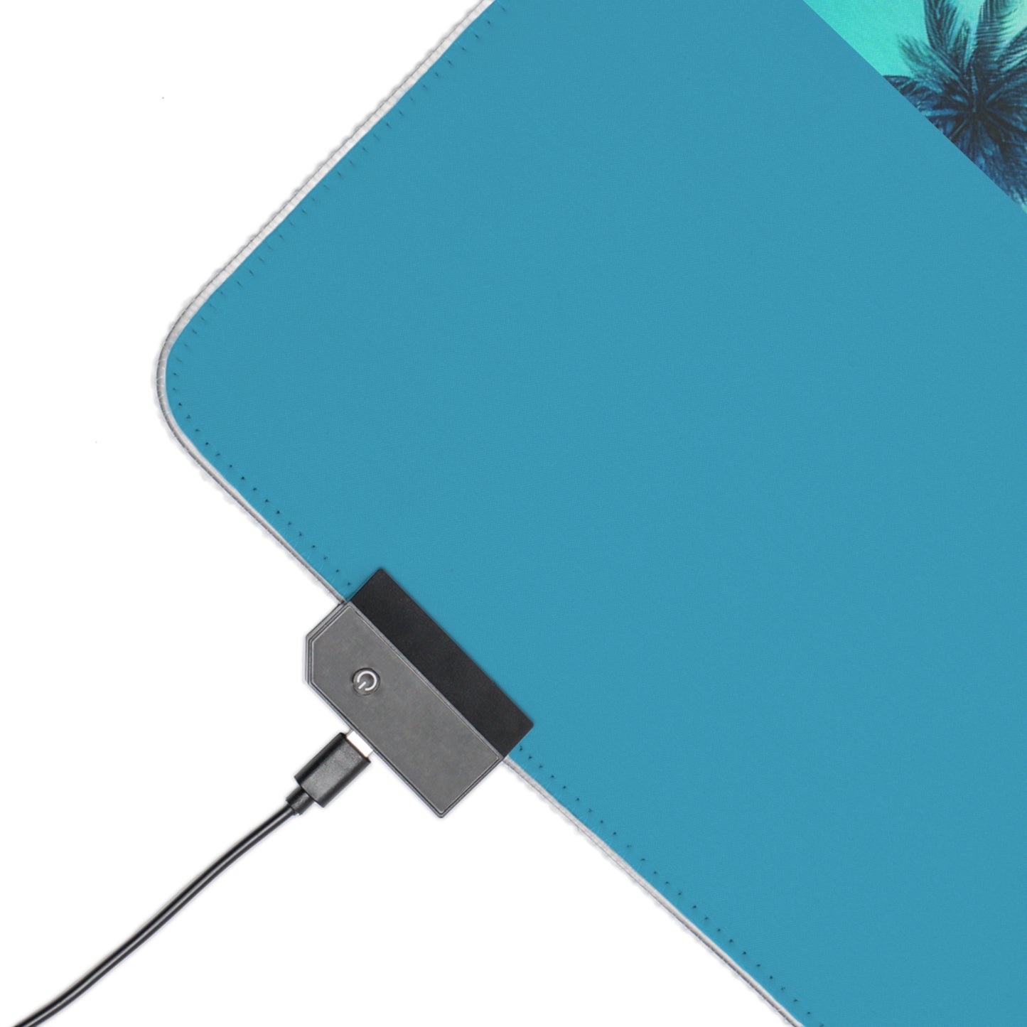 LED Gaming Mouse Pad With Vibrant RGB Lighting, 4 Sizes / Relaxation Beach