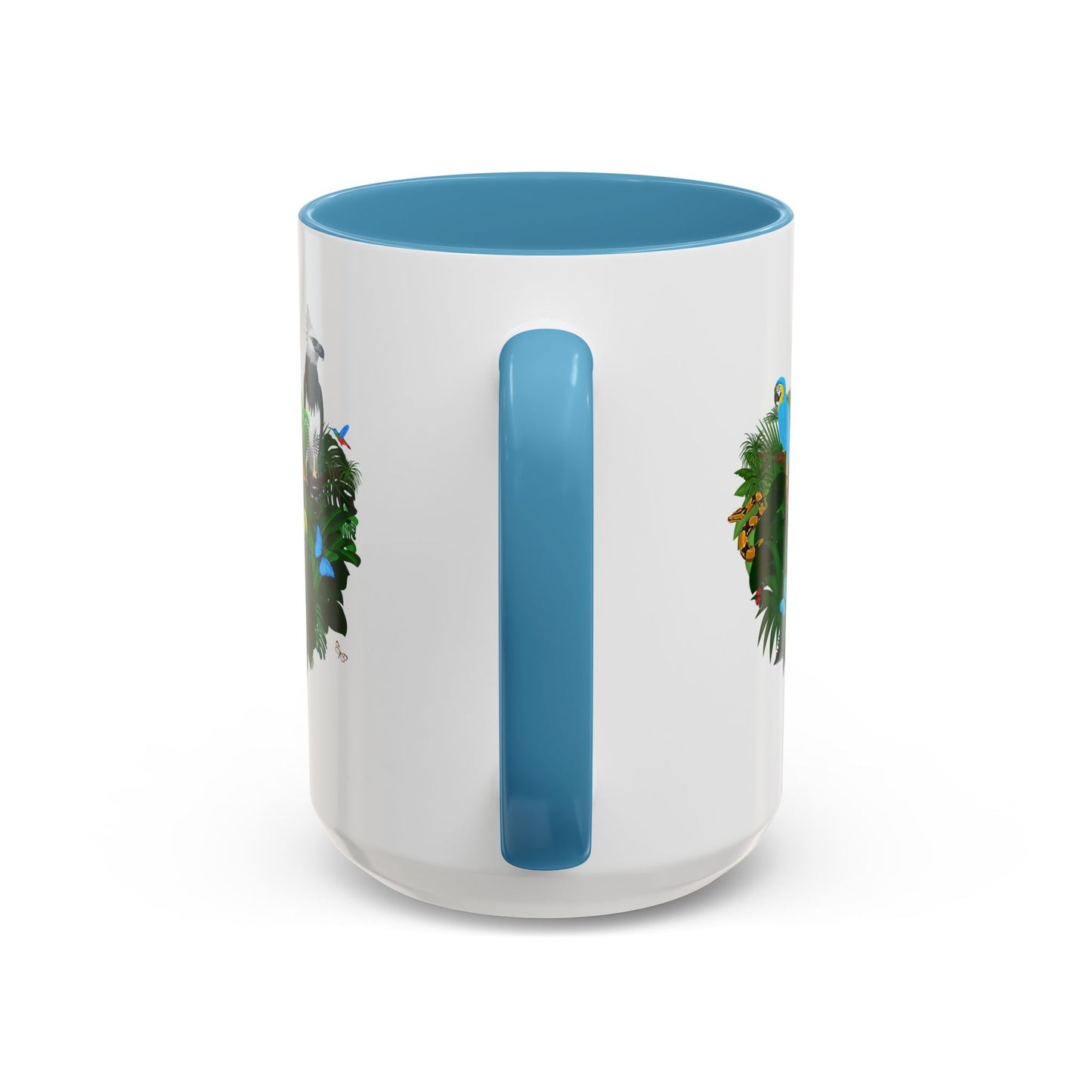 Accent Coffee Mug | Tropical-Inspired Drinkware / Rainforest Love