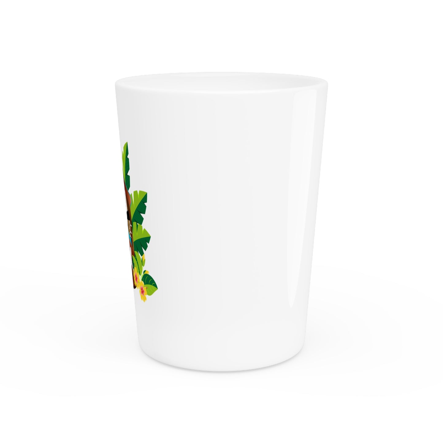 Ceramic Shot Glass - Tiki Boss Kimo