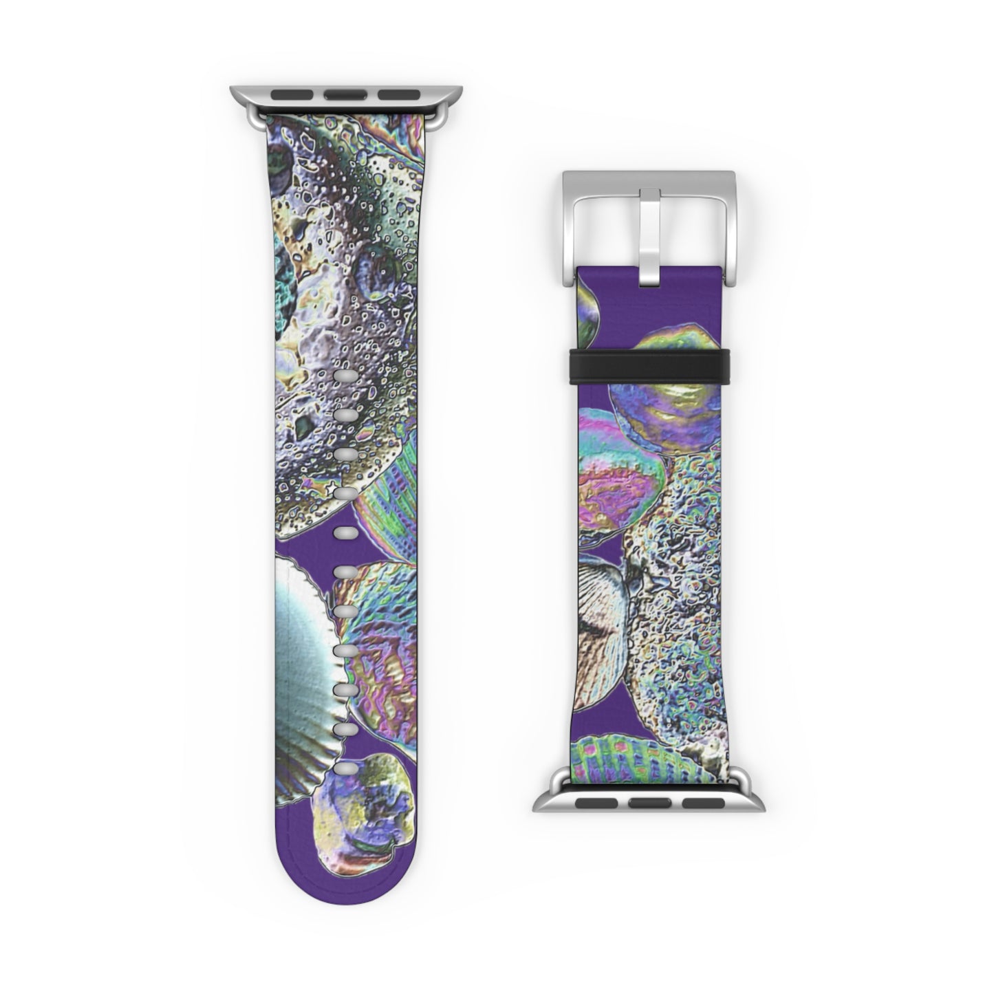 Apple Watch Band - Heatwave Seashell Collection, purple