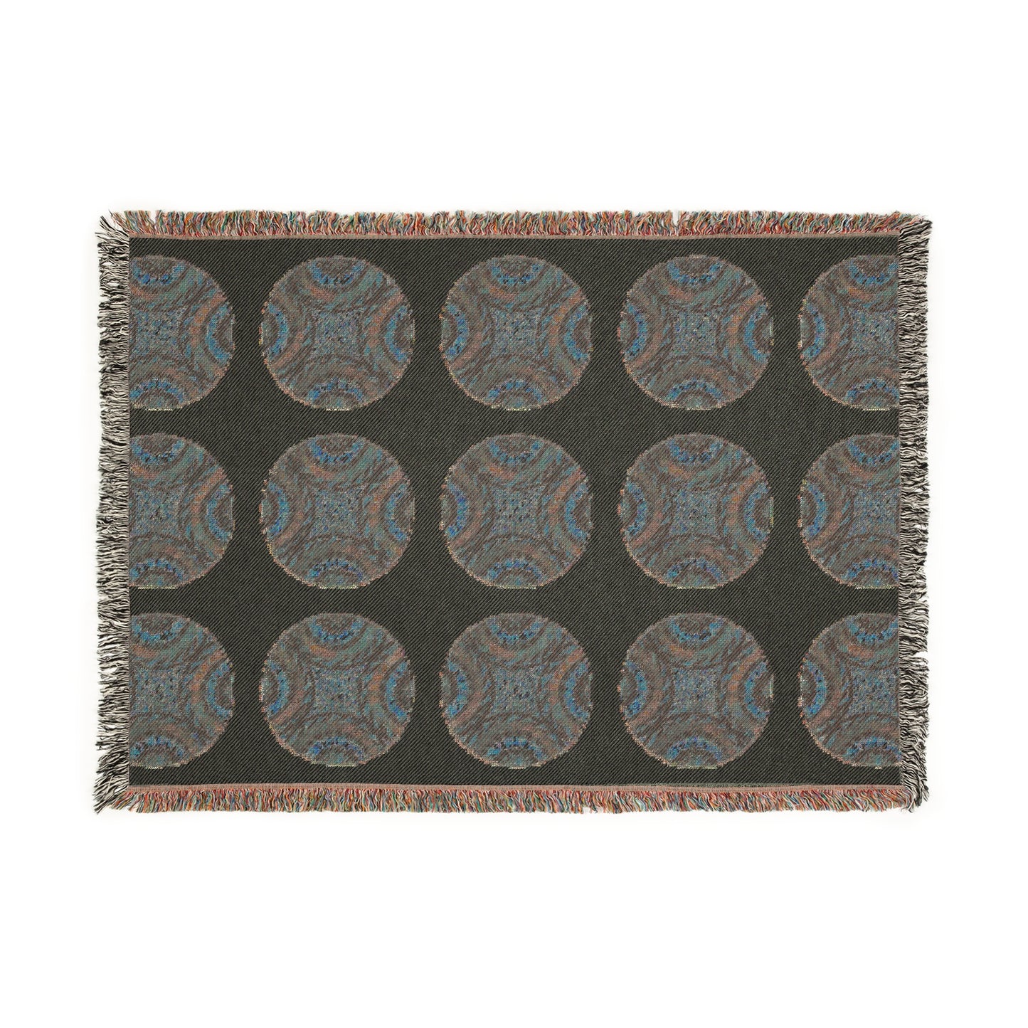 Real Butterfly Wings Woven Blanket, 3 Sizes - Tropical Home Decor