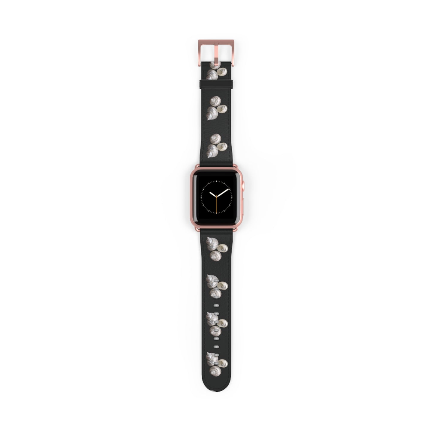 Apple Watch Band - Nautilus Shell Trio, black