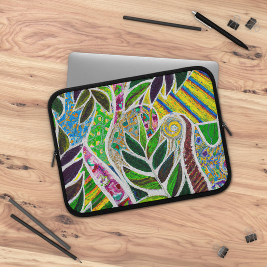 Tropical Laptop Sleeve, 5 Sizes - Perfect for Beach Lovers & Students / Amazon Whimsy
