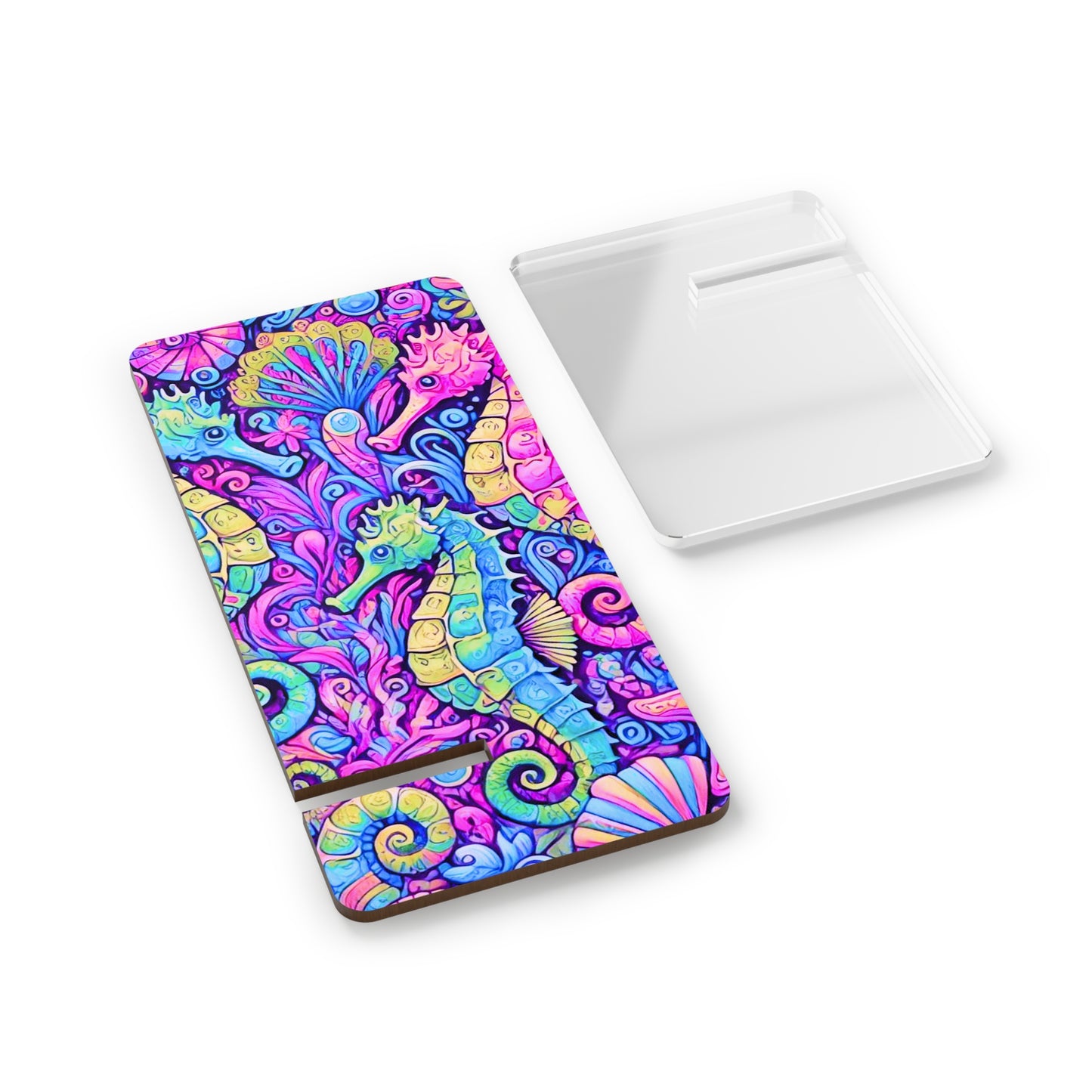 Stylish Smartphone Display Stand - Seahorse Trio/Fantasy Pop