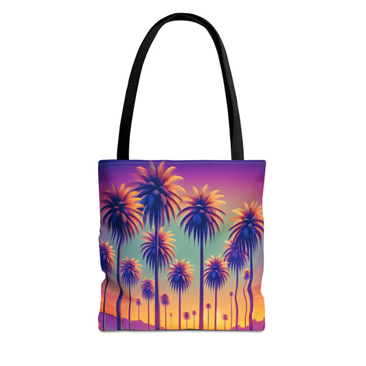 Sunset Palms Tote Bag - 3 Sizes