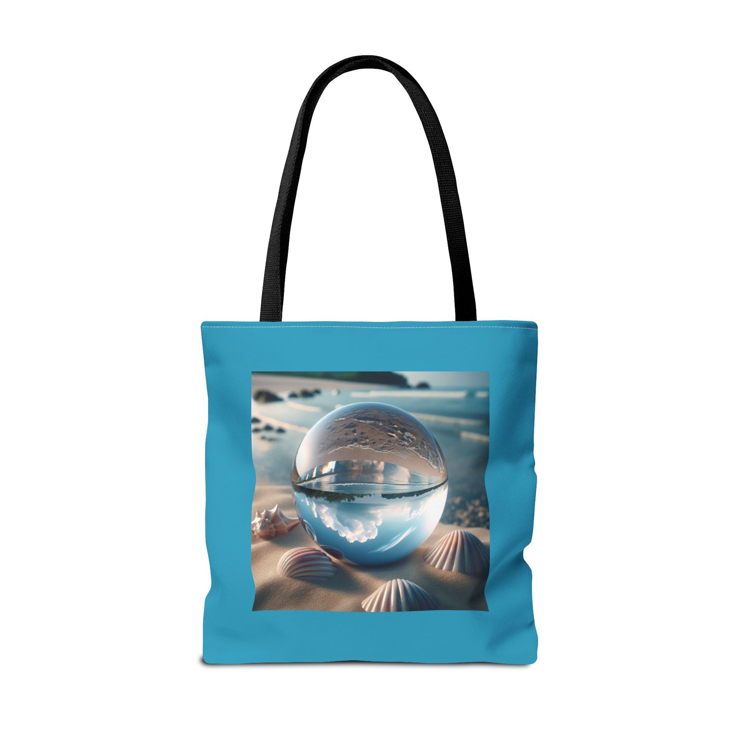 Crystal Ball With Shells Tote Bag - 3 Sizes