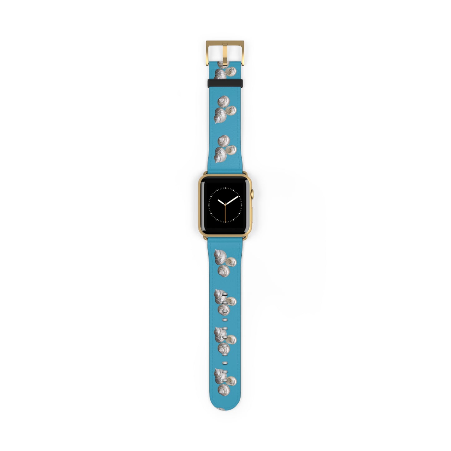 Apple Watch Band - Nautilus Shell Trio, turquoise