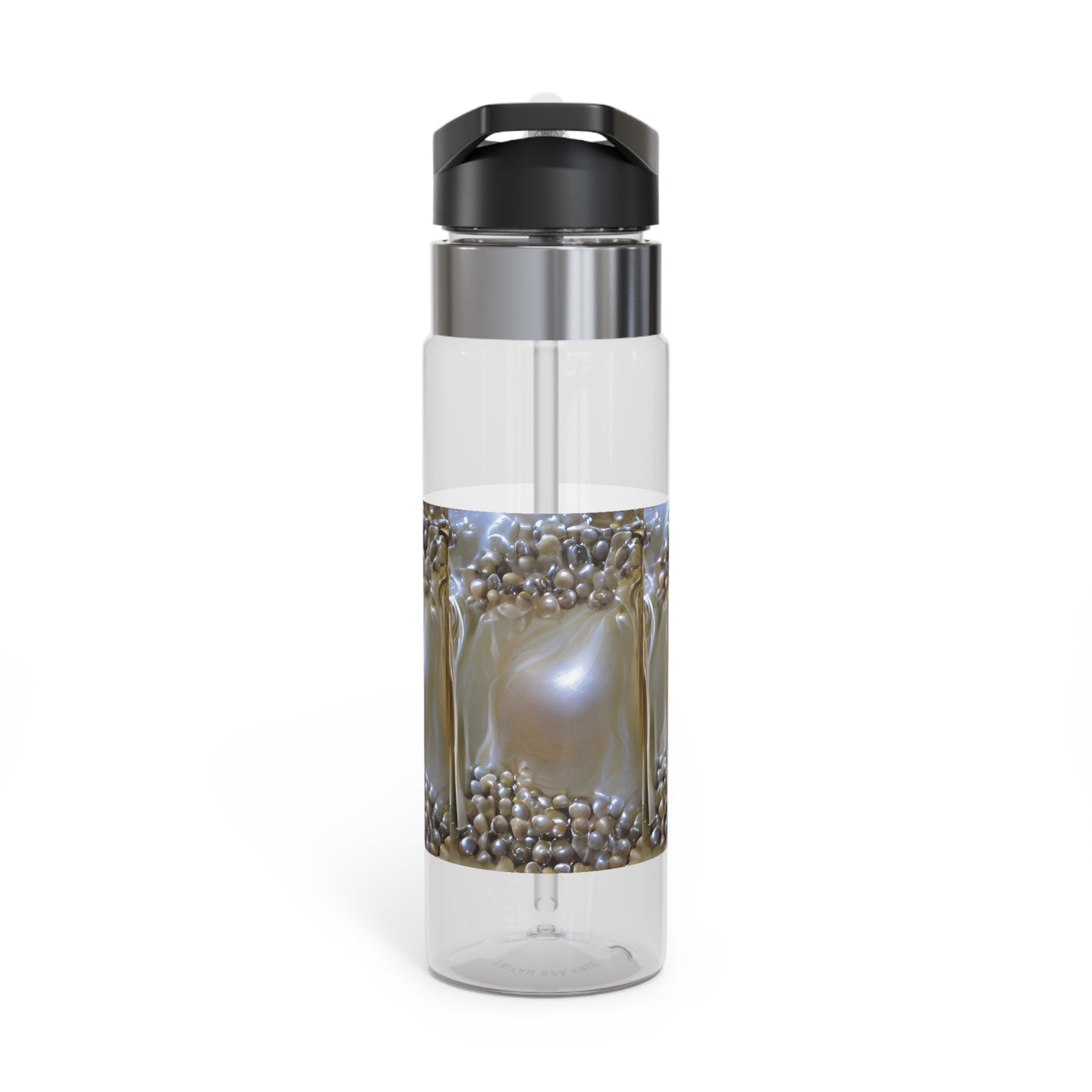 Tropical 20oz Tritan Sport Water Bottle -  Leakproof, Lightweight, BPA-Free / Natural Pearl Fantasy