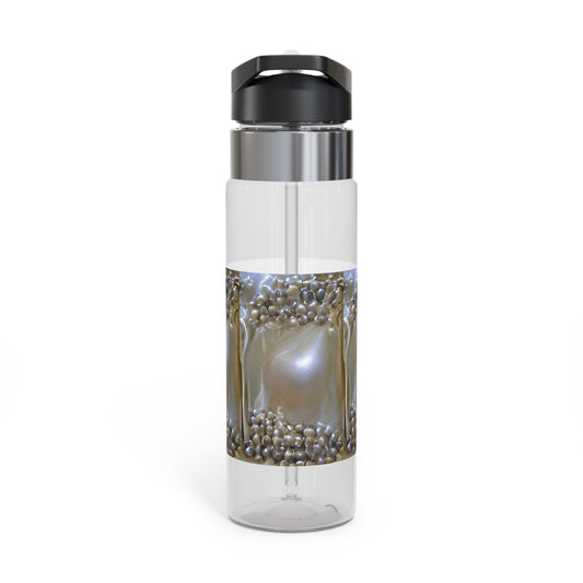 Tropical 20oz Tritan Sport Water Bottle -  Leakproof, Lightweight, BPA-Free / Natural Pearl Fantasy