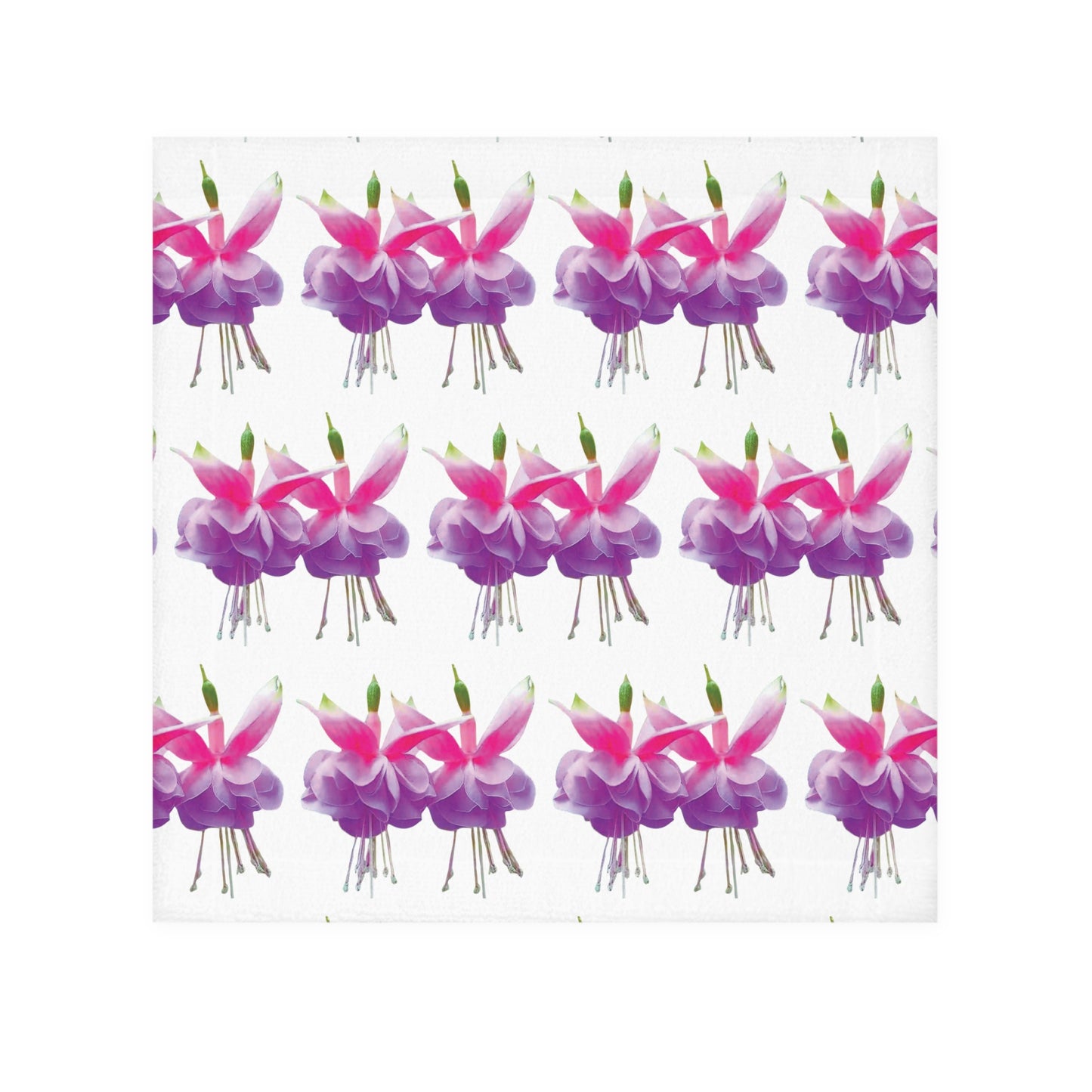 Face Towel - Two Fuchsias