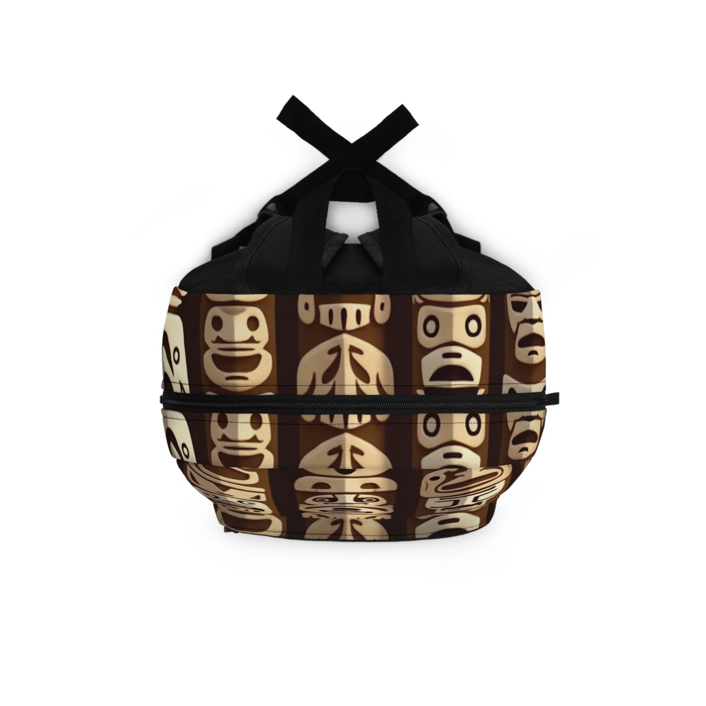 Tropical Backpack  / Funny Tiki Totems
