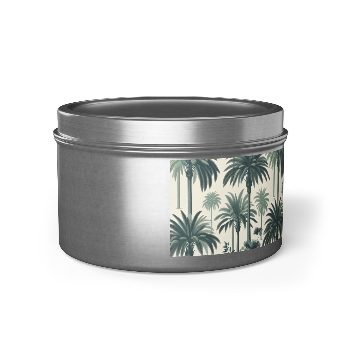 Tin Candles, 2 sizes, 3 tin colors - High Five Palms