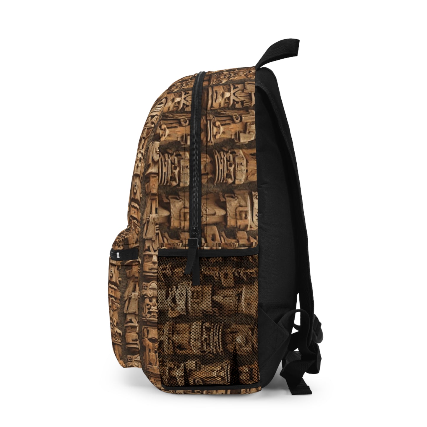 Tropical Backpack  / Ancient Tiki Totems