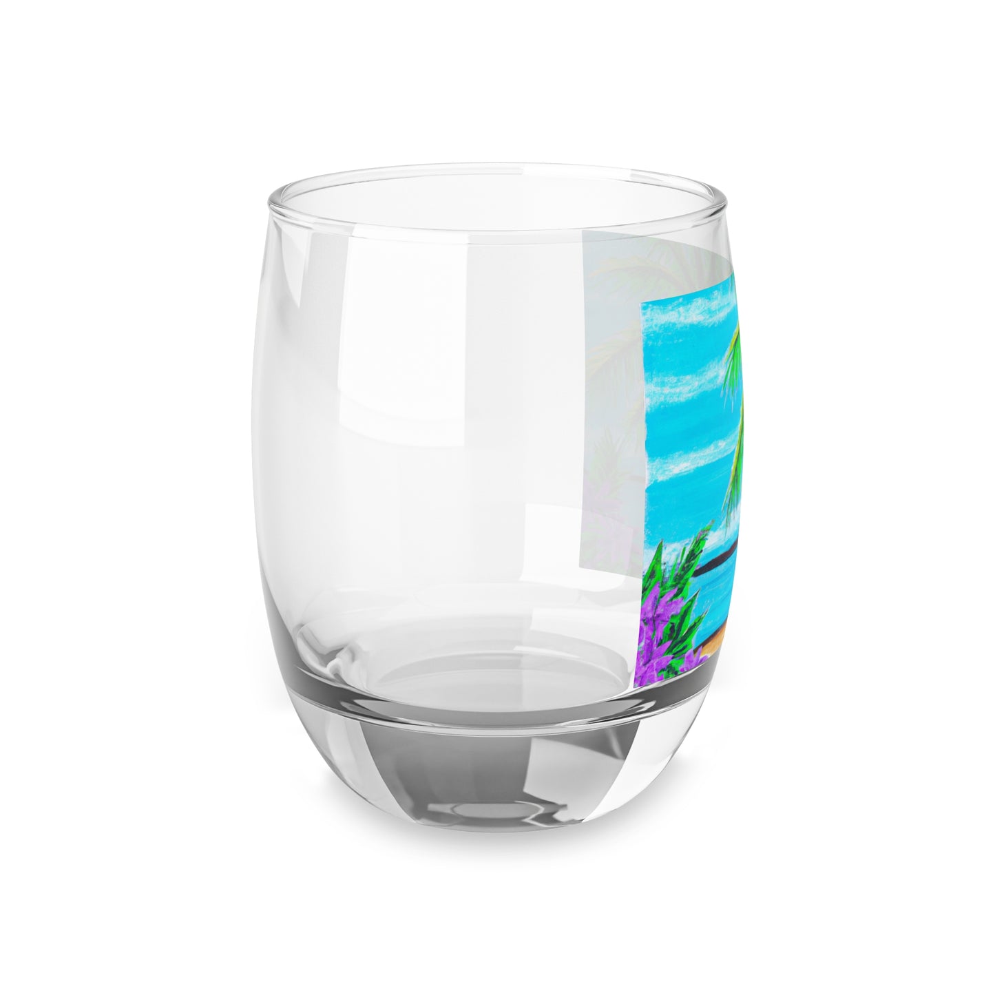 Whiskey Glass, Calm Beach