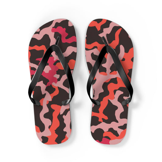 Flip Flops - Coral Threads/Red