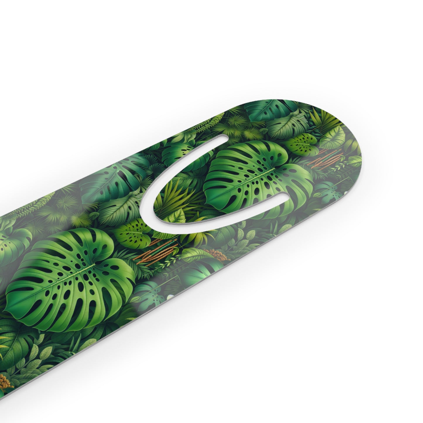 Bookmark - Aluminum, Rainforest Greenery
