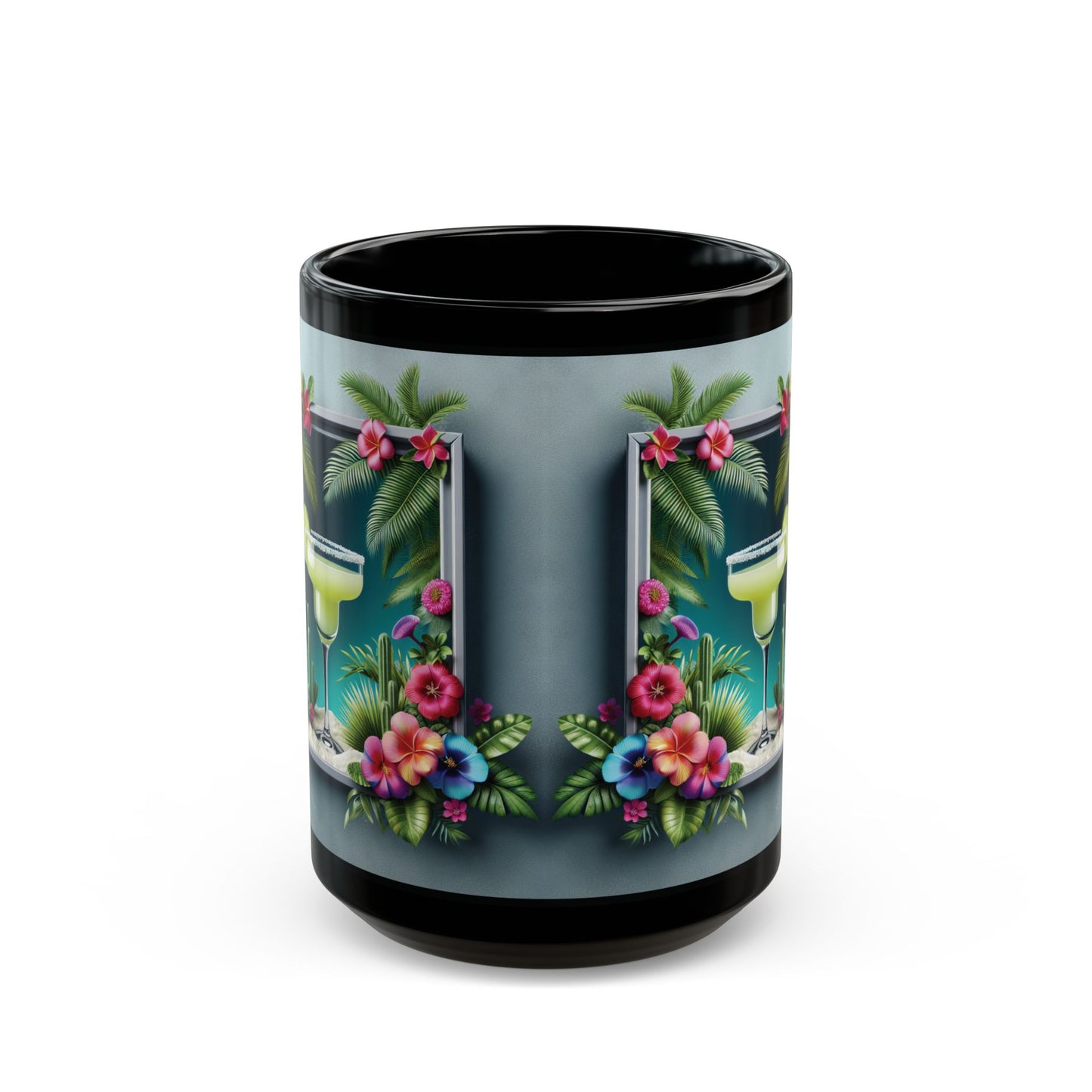 Black Coffee Mug - Tropical Margarita