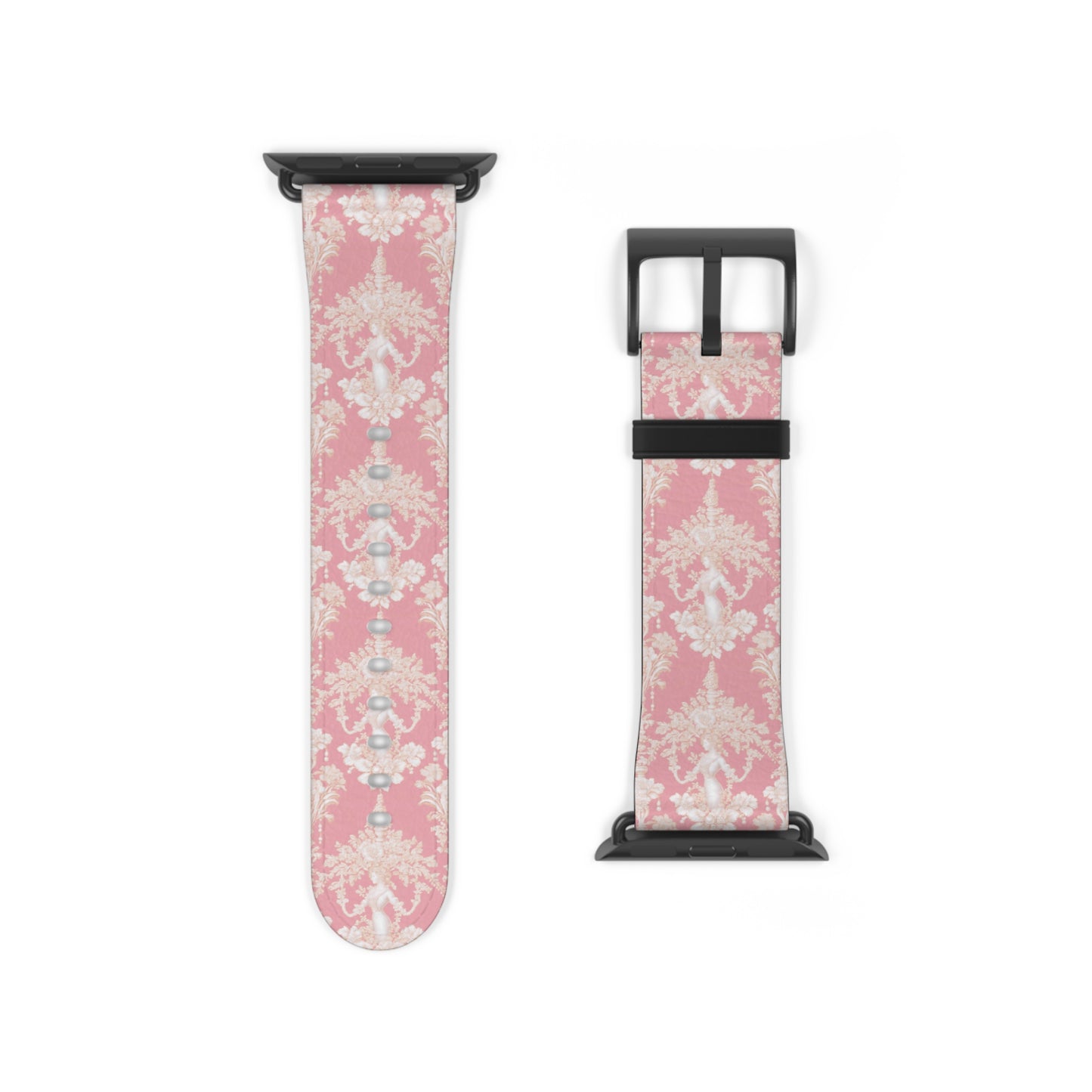 Apple Watch Band - Pearl Lady Toile, pink