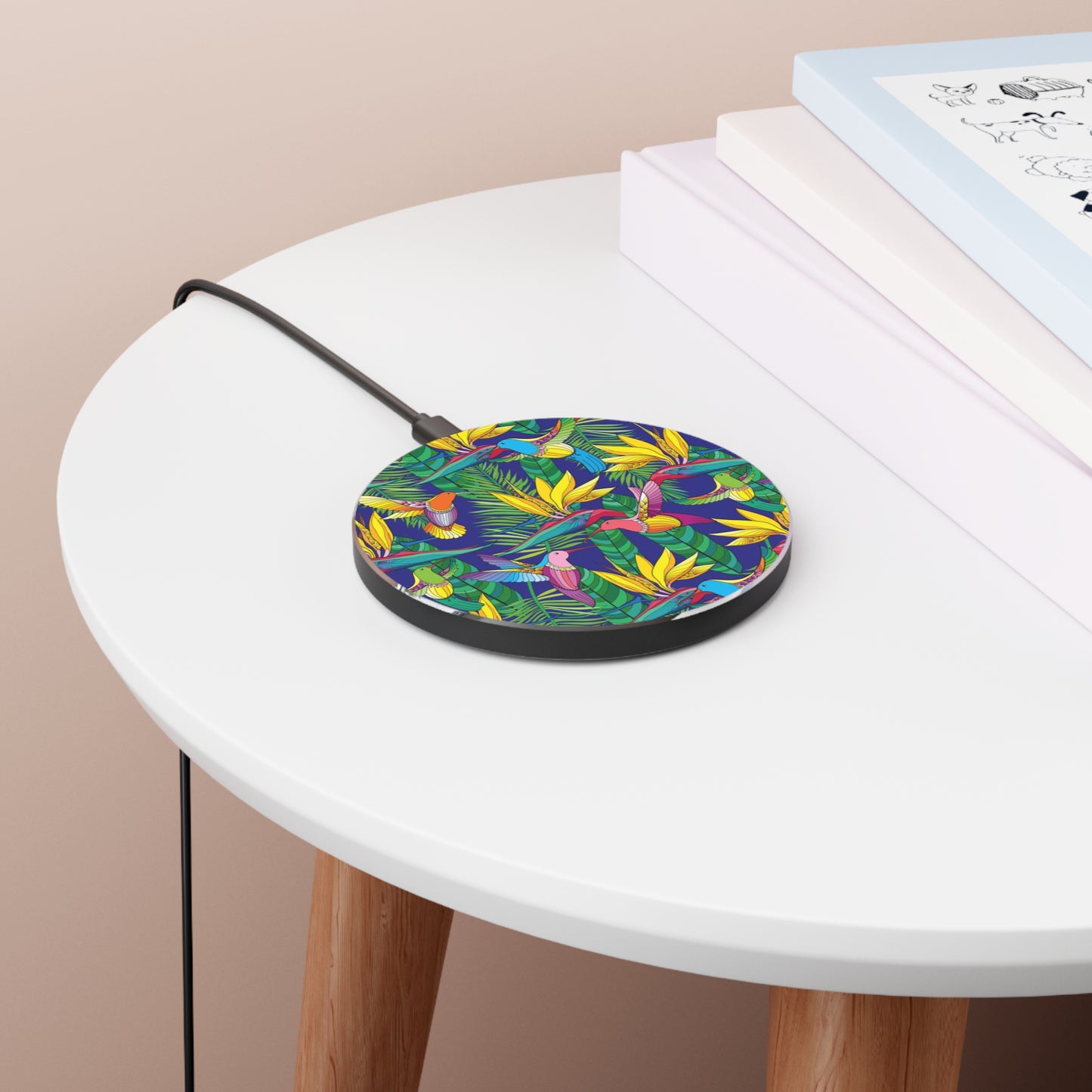 Wireless Charger - Bird of Paradise Toile