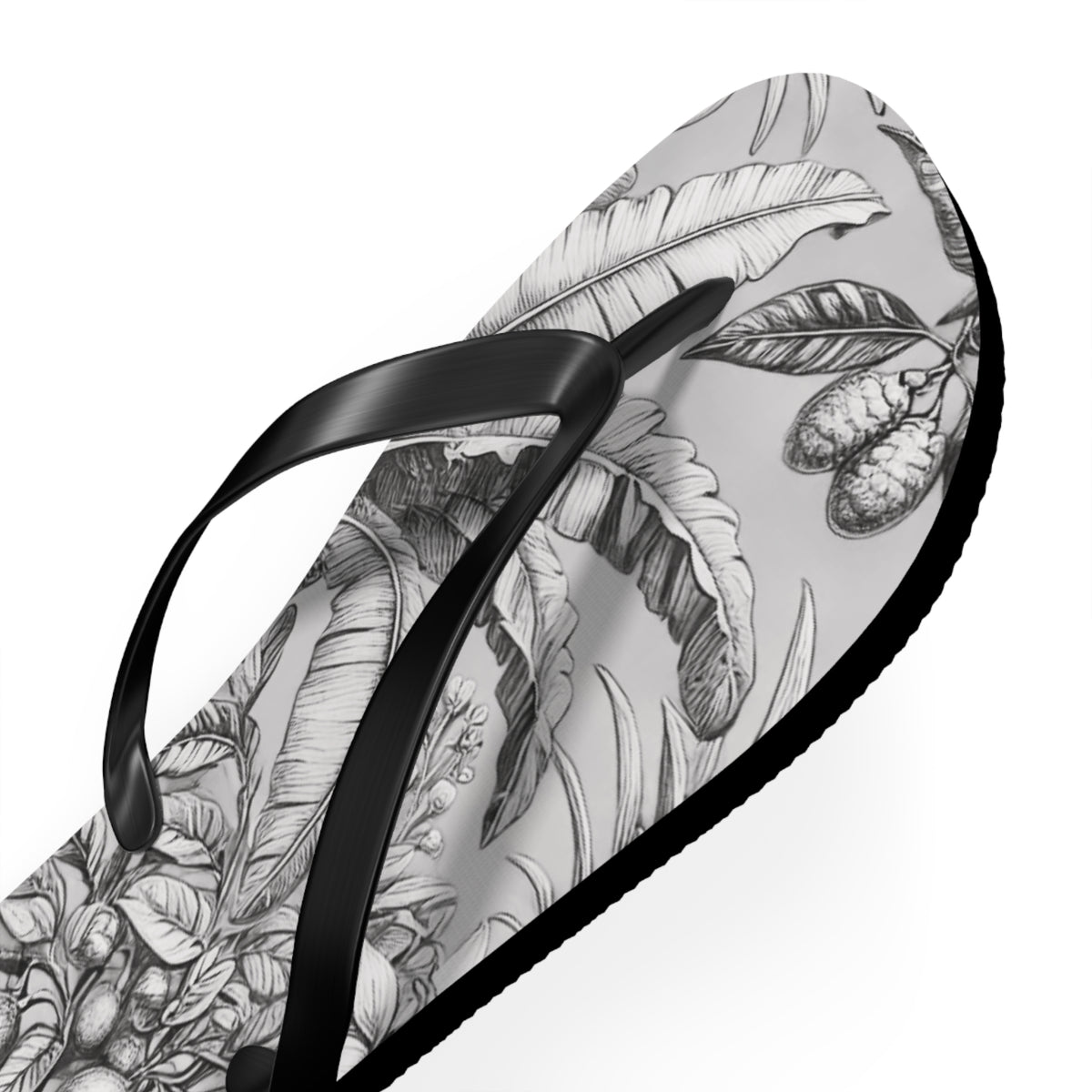 Flip Flops - Tropical Fruit, Newspaper